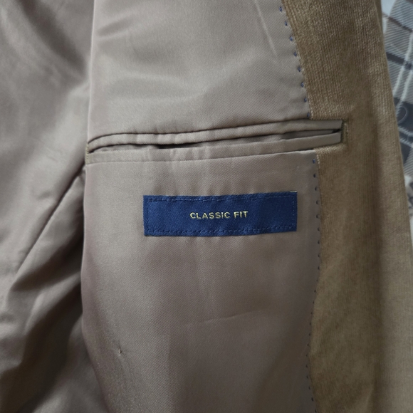 Stafford Brown Corduroy Blazer - Picture 3 of 5